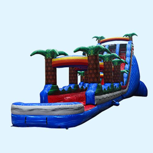 water slide jumping castle